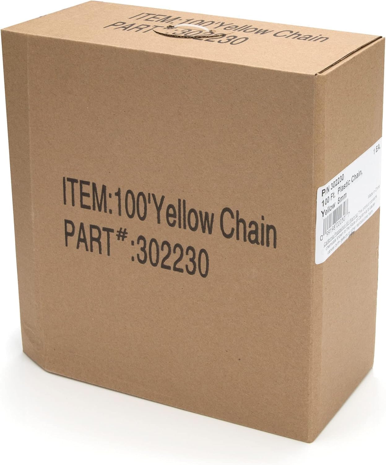 STEELMAN 302230 Yellow Plastic Safety Chain