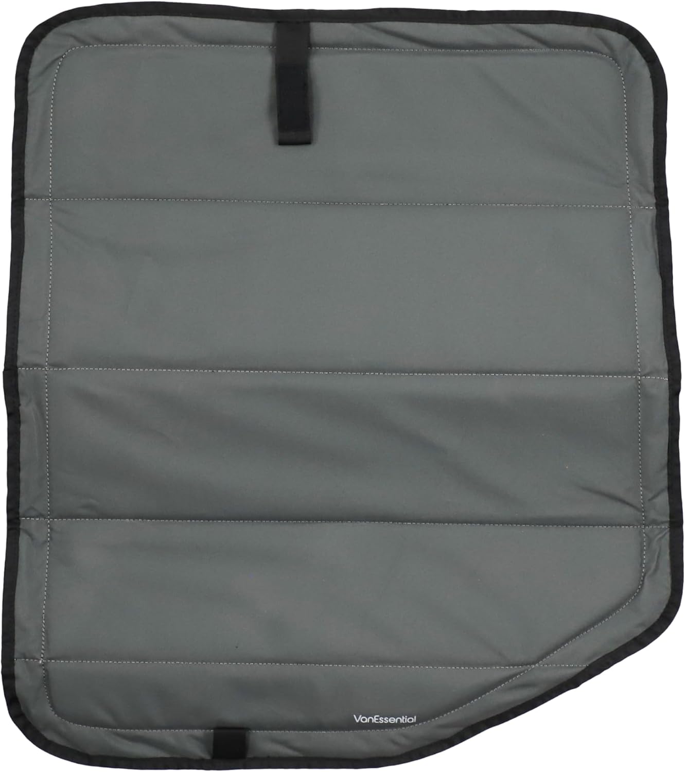 VanEssential Insulated Blackout Crew Window Cover Designed for Ford Transit Van Year 2015 to Current with NO Plastic Trim - Cool Gray