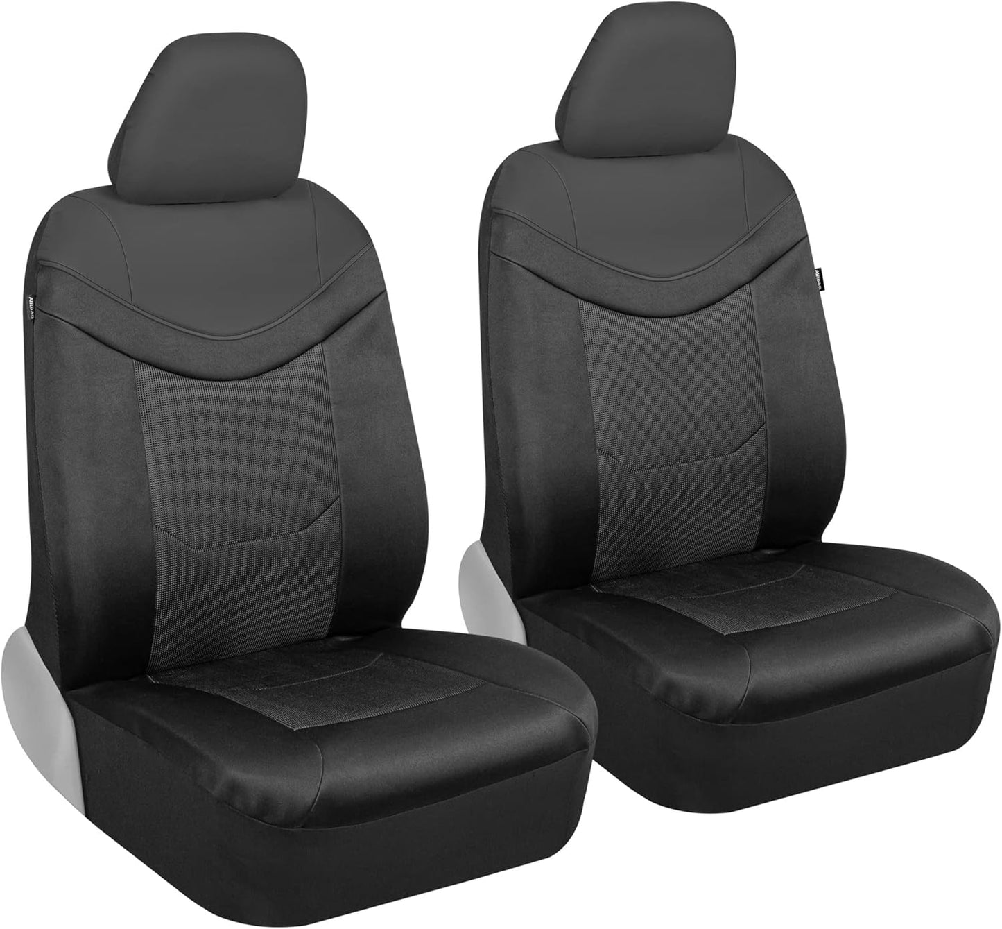 BDK Auto MTSC-2294-CC: Motor Trend Two-Tone Seat Cover/Charcoal