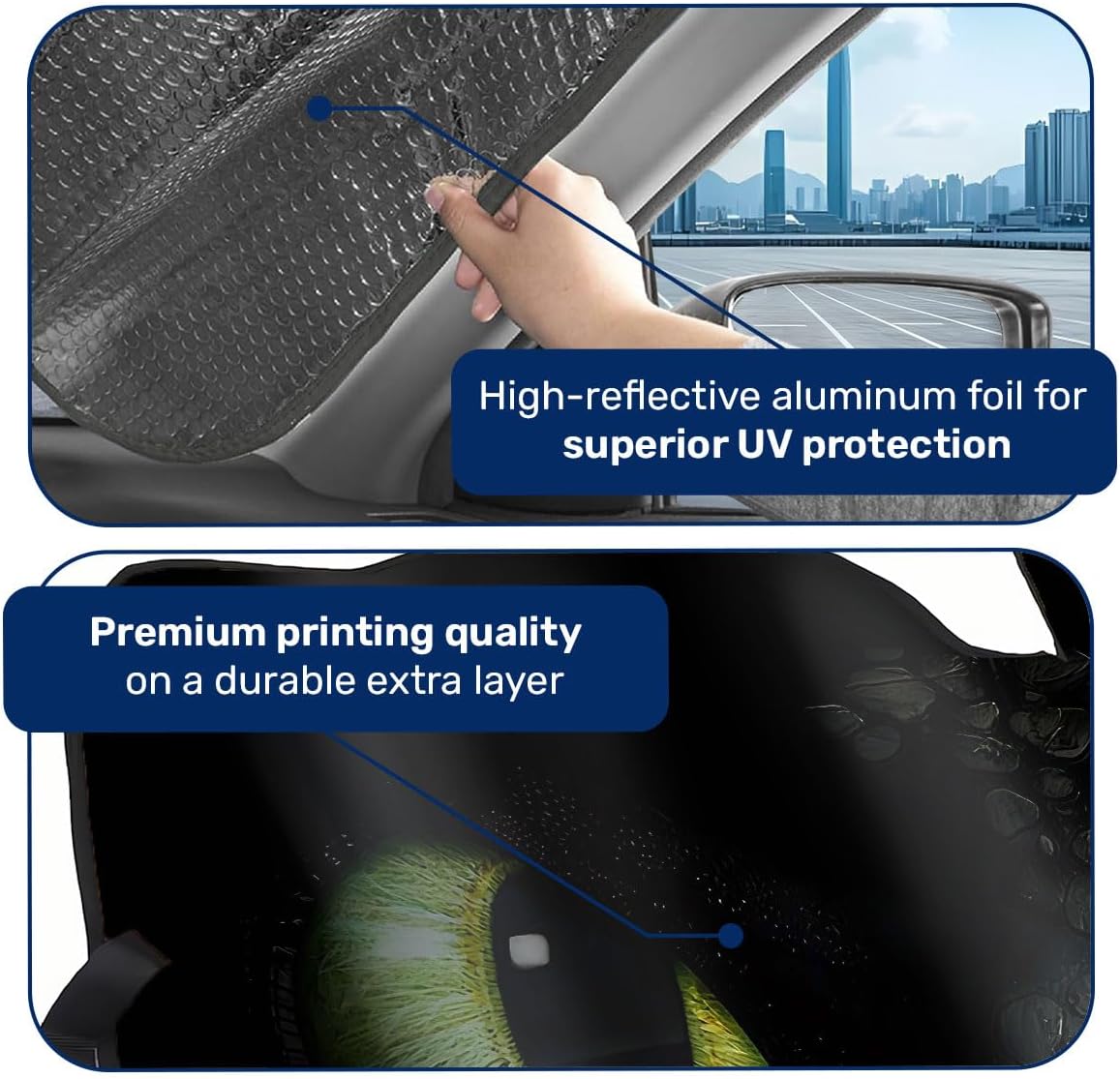 GENANY Windshield for Car
