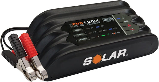 Clore Automotive SIPL2140 Intelligent Battery Charger & Maintaine, 4.0 Amp - 6 & 12V