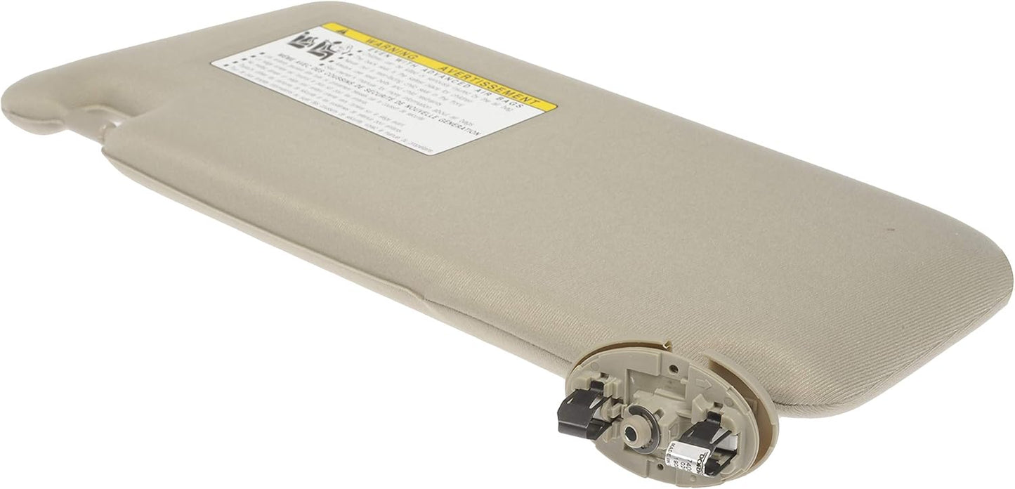 Dorman 74061 Passenger Side Sun Visor Compatible with Select Toyota Models, Beige