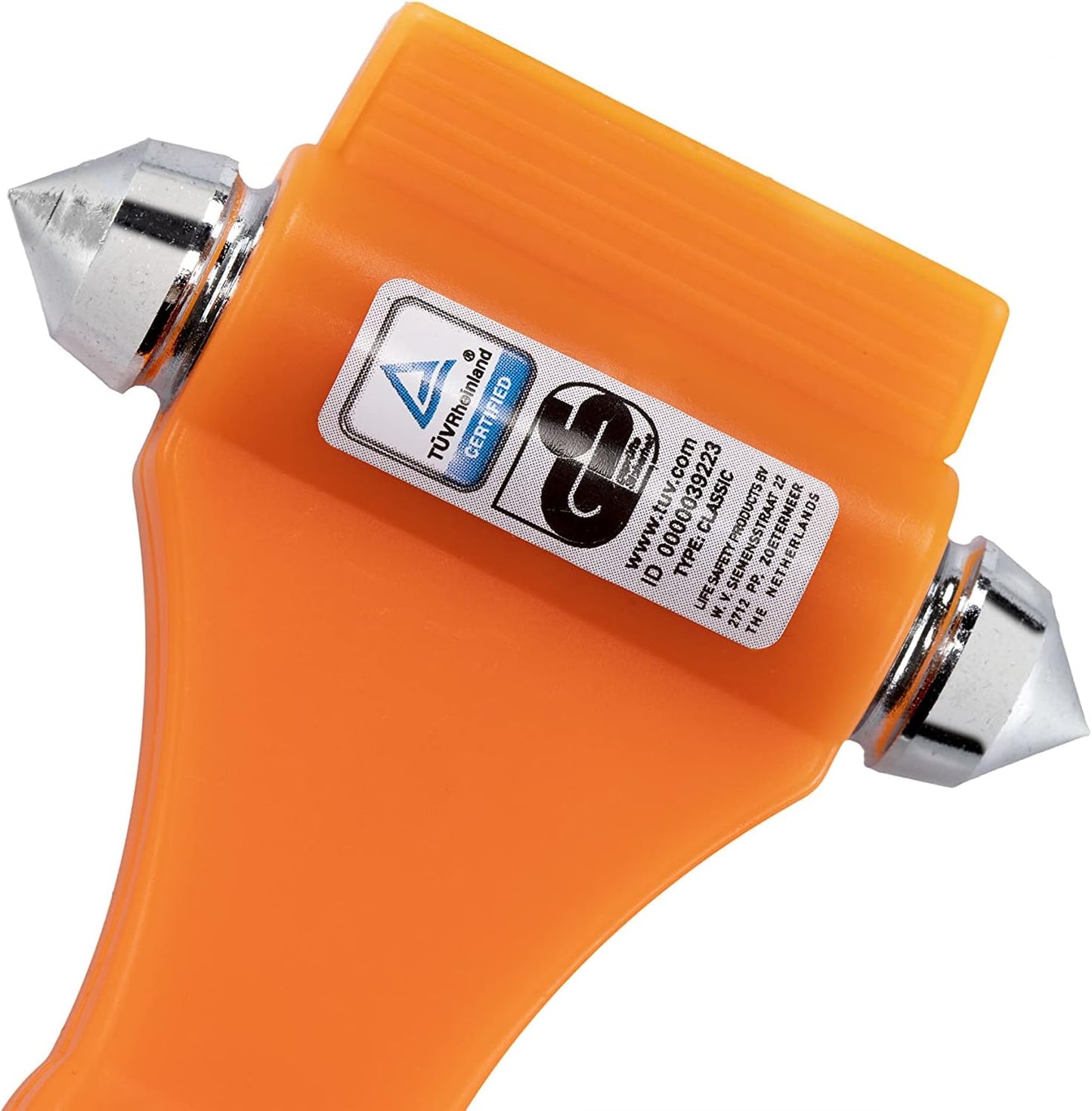 LifeHammer LH-RET-01 Life Hammer Original Emergency Hammer, Orange, 4-Pack