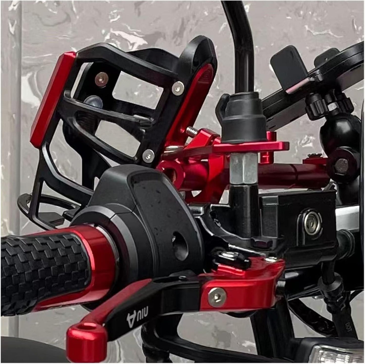Moto Beverage Water Bottle Cage for Ducati Monster 620 695 696 795 796 800 Motorcycle Drink Cup Holder Sdand Mount portavasos de Moto (Color : Black)