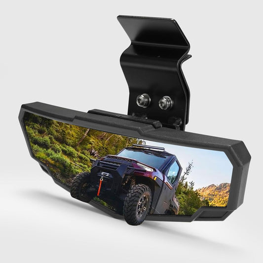 A & UTV PRO Rear View Mirror for Polaris Ranger/Can Am Defender, Center Convex Rearview Mirror for 2015-2024 Polaris Ranger XP 1000 570 XP 900, 2017-2024 Can Am Defender Accessories, 1PC