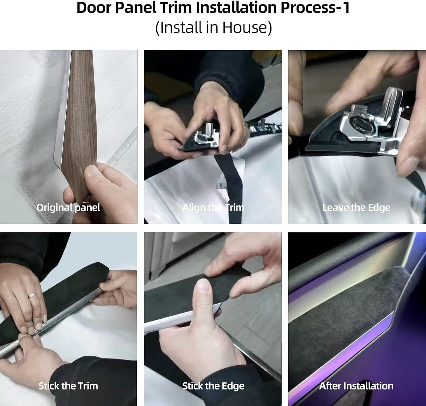 Alfanxi Dashboard Wrap Cover & Inner Front Door Trim Panel Armrest Wrap Cover Alcantara Material Compatible with Tesla Model Y/3 (Red, Dashboard&Doorpanel)
