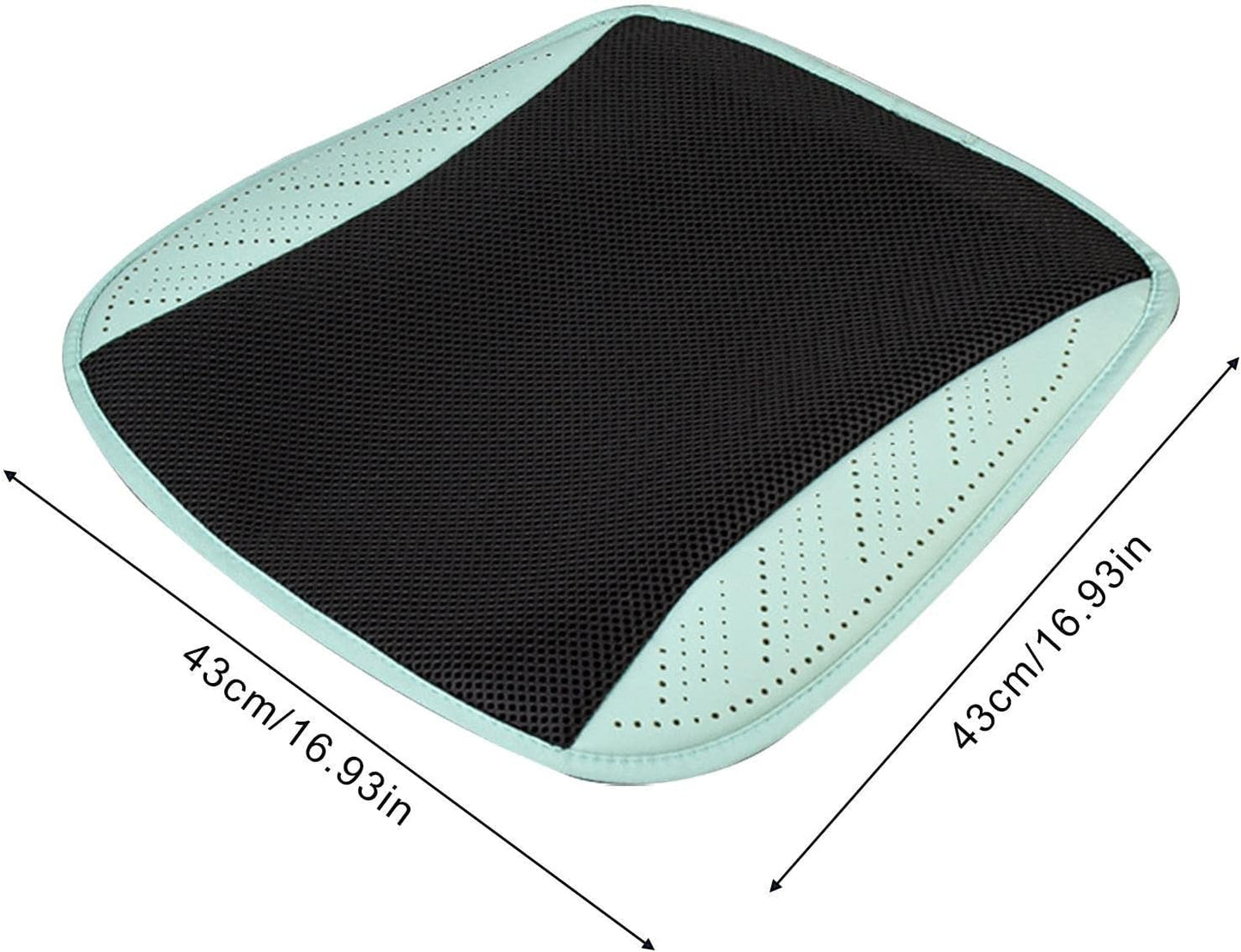 Cooling Car Cushions - Car Cooling Seat Cover,Car Cooling Seat Cover with 5 Fans Adjustable 3 Cooling Levels Seat Cooling Pad for Cars Universal Dous
