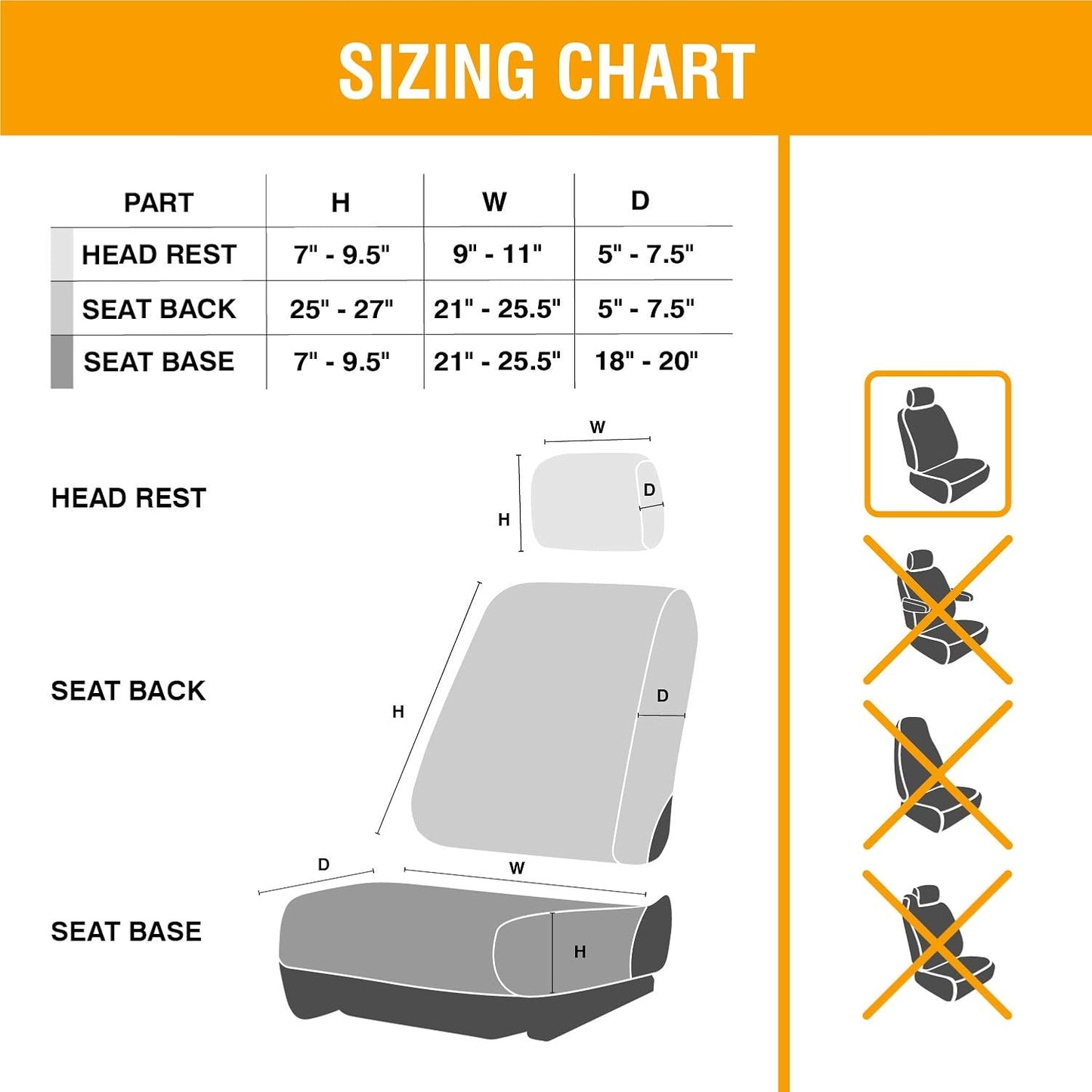 Browning Universal Low Back and Bench Seat Covers, Water and Dirt Resistant Car, Truck, and SUV Seat Covers