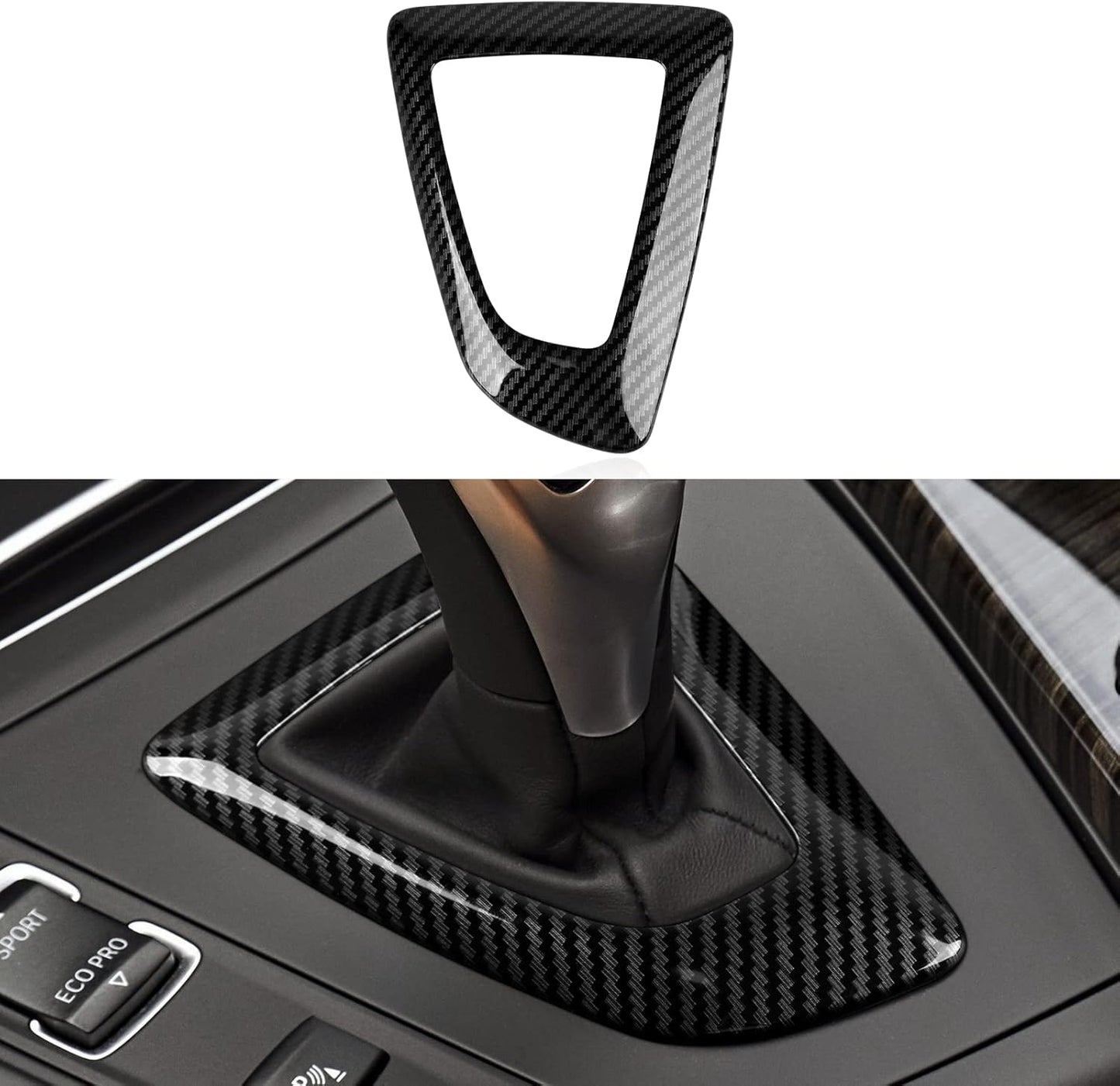 HENGYUESHANG Car Door Pull Handles Cover Carbon Style ABS Trim Decoration fits for BMW 3 4 Series F30 F31 F34 3GT F32 F33 F36 2012-2019 Interior Accessories