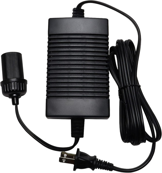 Koolatron Power Adapter - 12V 5A Converter for Car Fridge, Portable Devices, Vehicle Supplies, Replacement Cable, Extender Charger, Wall Outlet, Transformer for Cooler, 110V AC to 12V DC