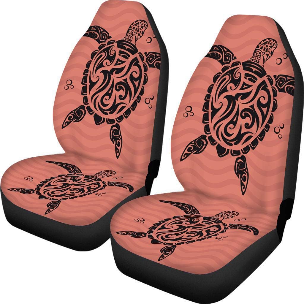 TOADDMOS Bohemian Colorful Mandala Patchwork Car Seat Covers Bucket Front Seats Protector,Universal Fit Cars,Sedan,SUV