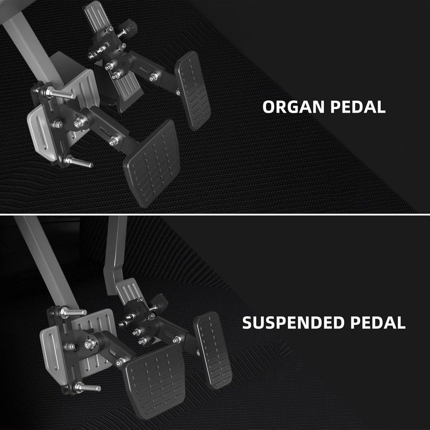 OKSTENCK Gas and Brake Pedal Extensions with Adjustable Length and Angle for Shorter Drivers in Cars, Go-Karts, Ride-on Toys, etc.