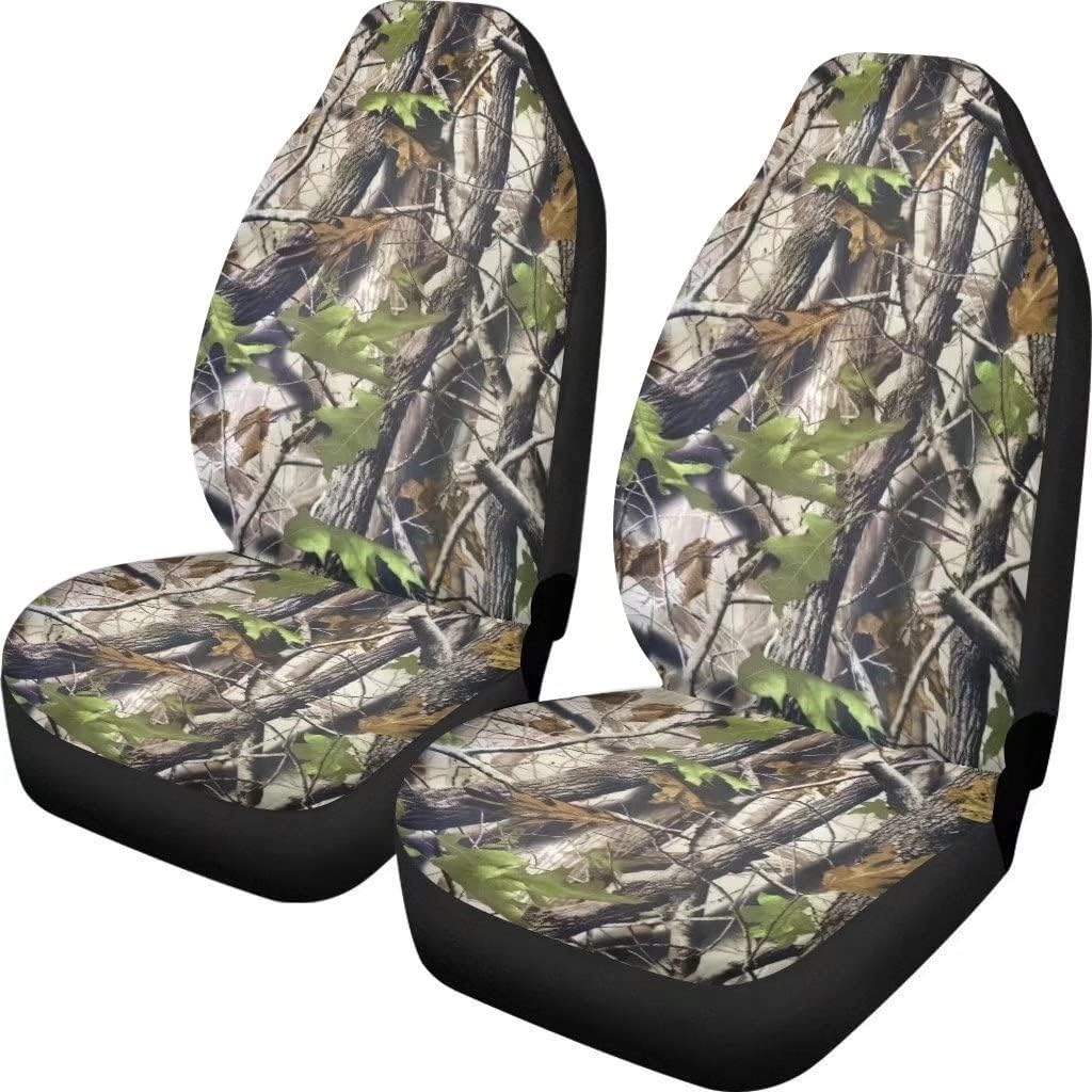 KEIAHUAN Galaxy Owl Car Seat Cover for Women Men, 2 Packs High Back Bucket Universal Fit Auto Seat Covers for Cars, Trucks, SUV, or Van