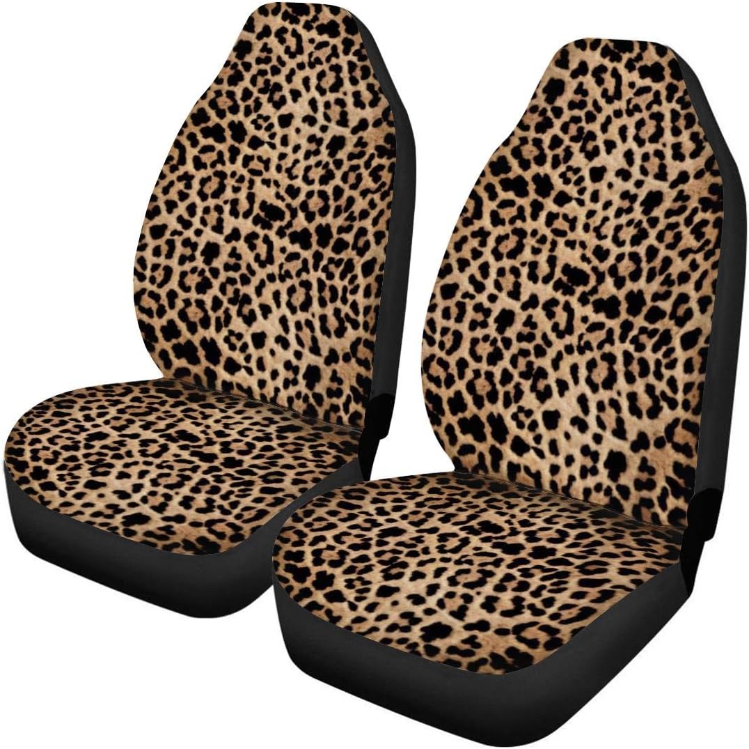 TOADDMOS Bohemian Colorful Mandala Patchwork Car Seat Covers Bucket Front Seats Protector,Universal Fit Cars,Sedan,SUV