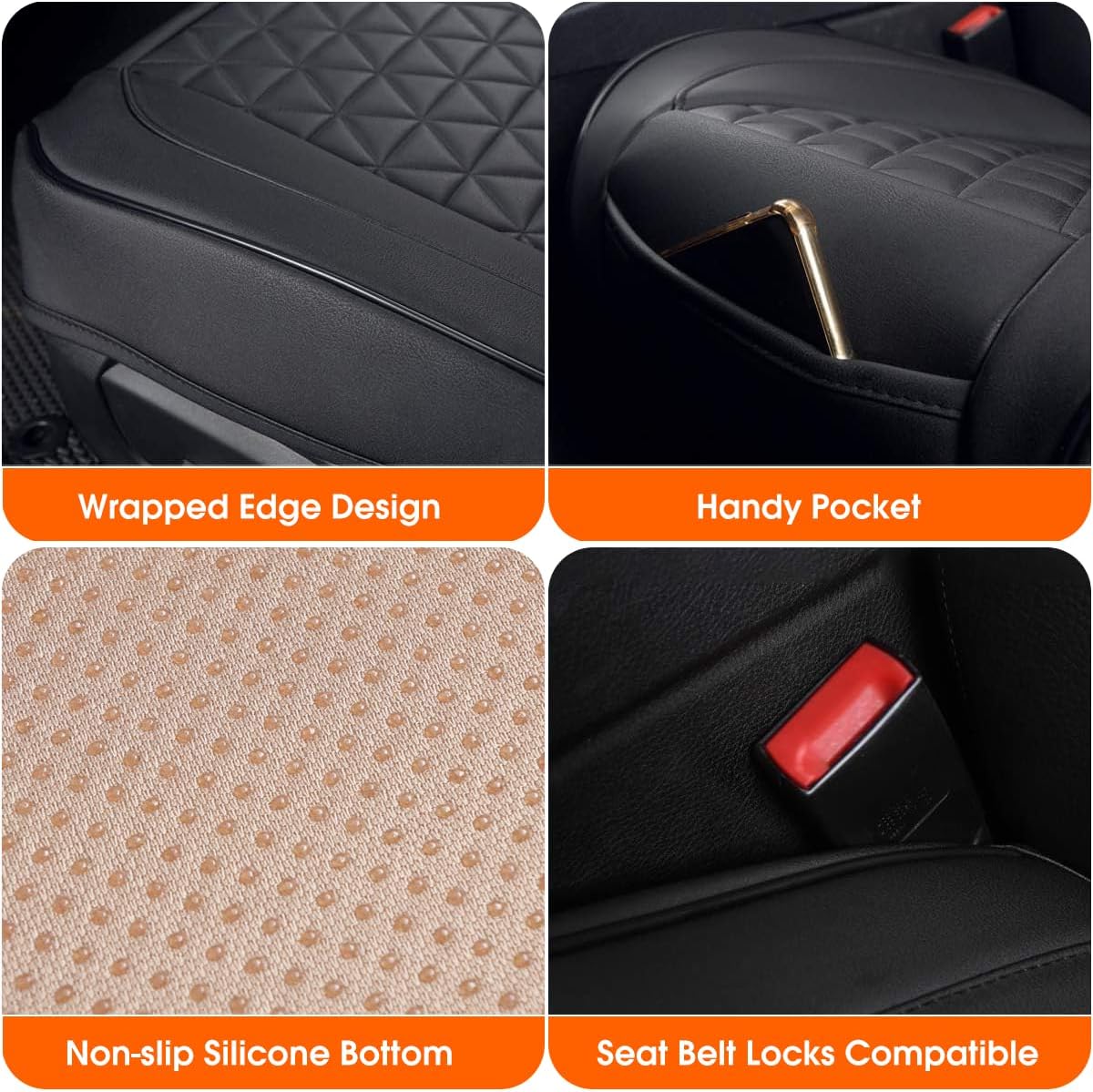 Seat Cushion, Seat Cover for Full Back in Winter (Large)