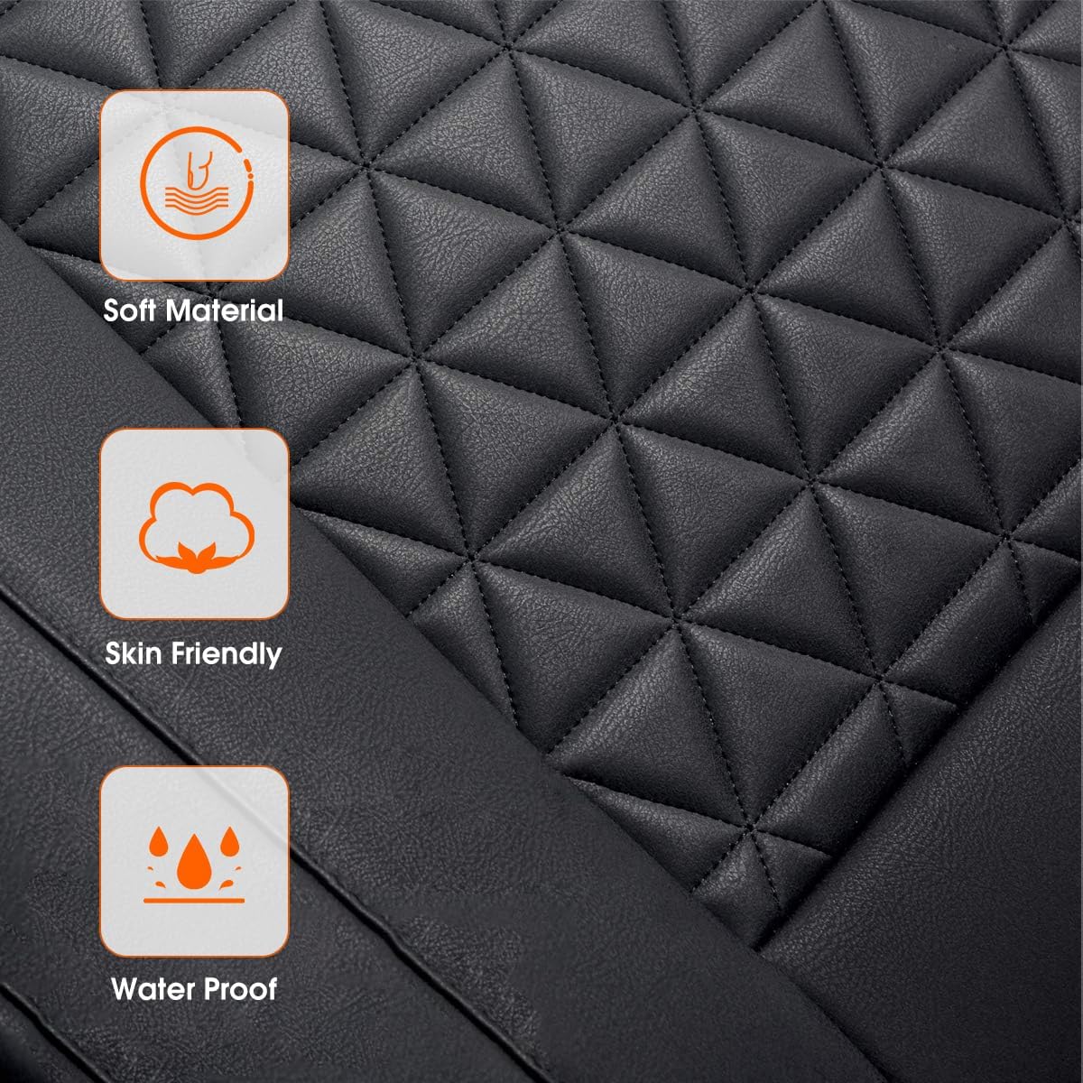 Seat Cushion, Seat Cover for Full Back in Winter (Large)