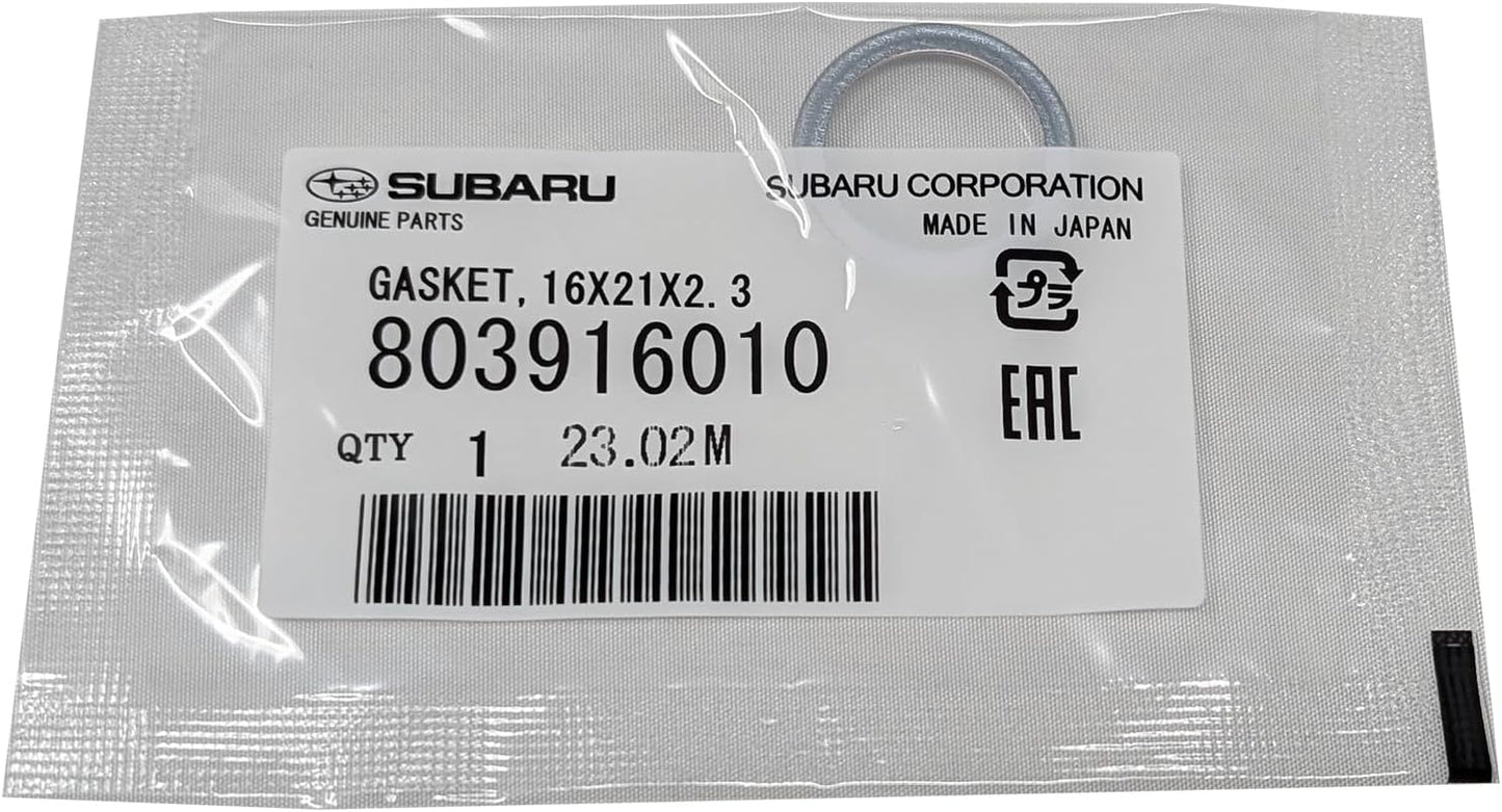 Subaru Engine Oil Filter & Crush Gasket Kit (1, 2, 3, 6, 12 pks available) Outback Legacy Impreza Forester XV Crosstrek Ascent 15208AA21A 803916010 (6 Pack)