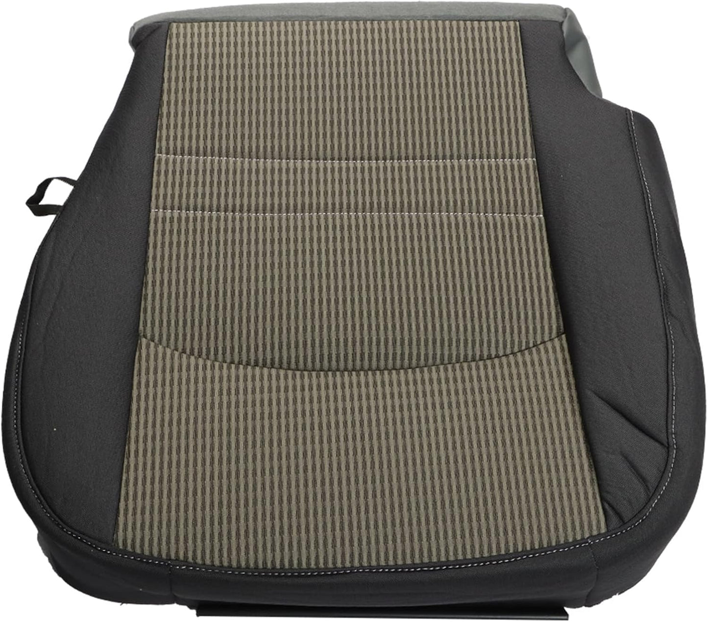 munirater Driver Side Bottom Cloth Seat Cover and Foam Cushion Replacement for Ram 2009-2012 1500 2500 3500 4500 5500 SLT Gray