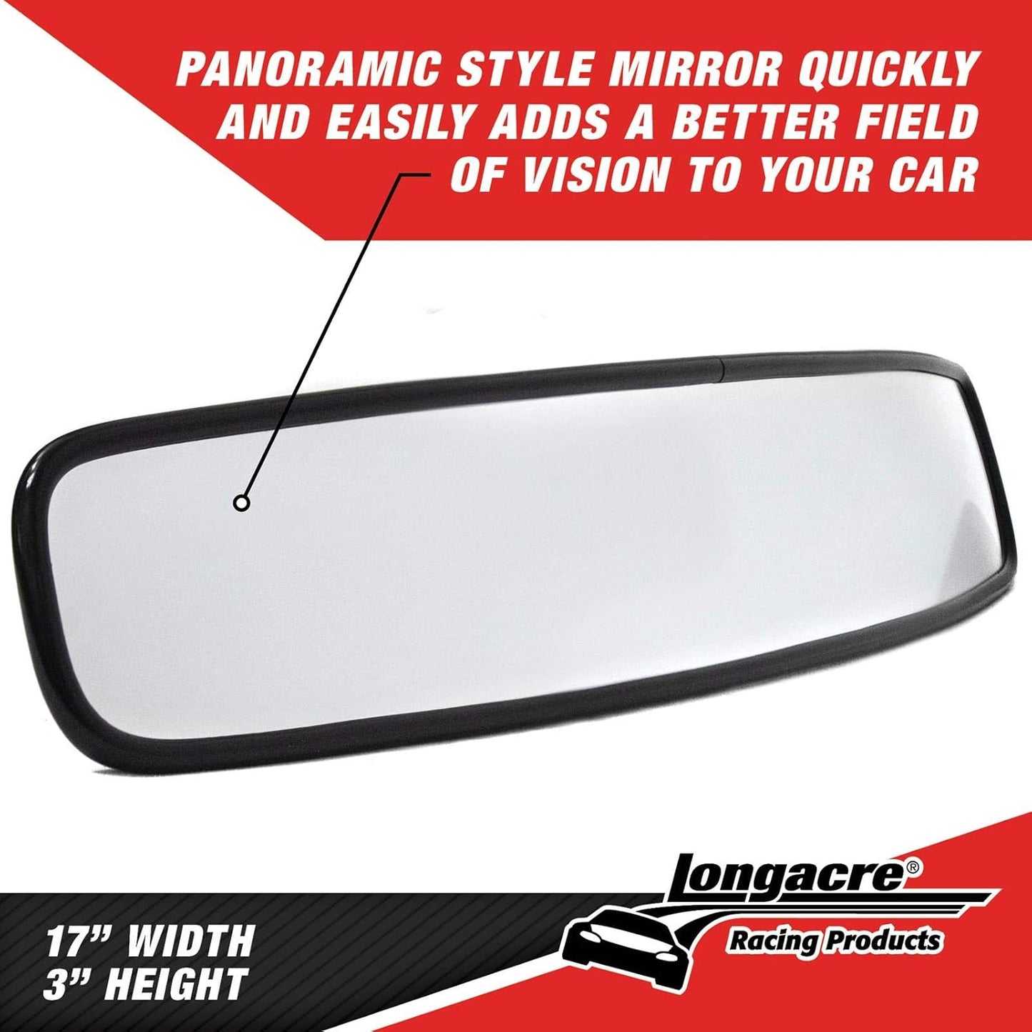 Longacre 22530 17" Short Mirror Kit