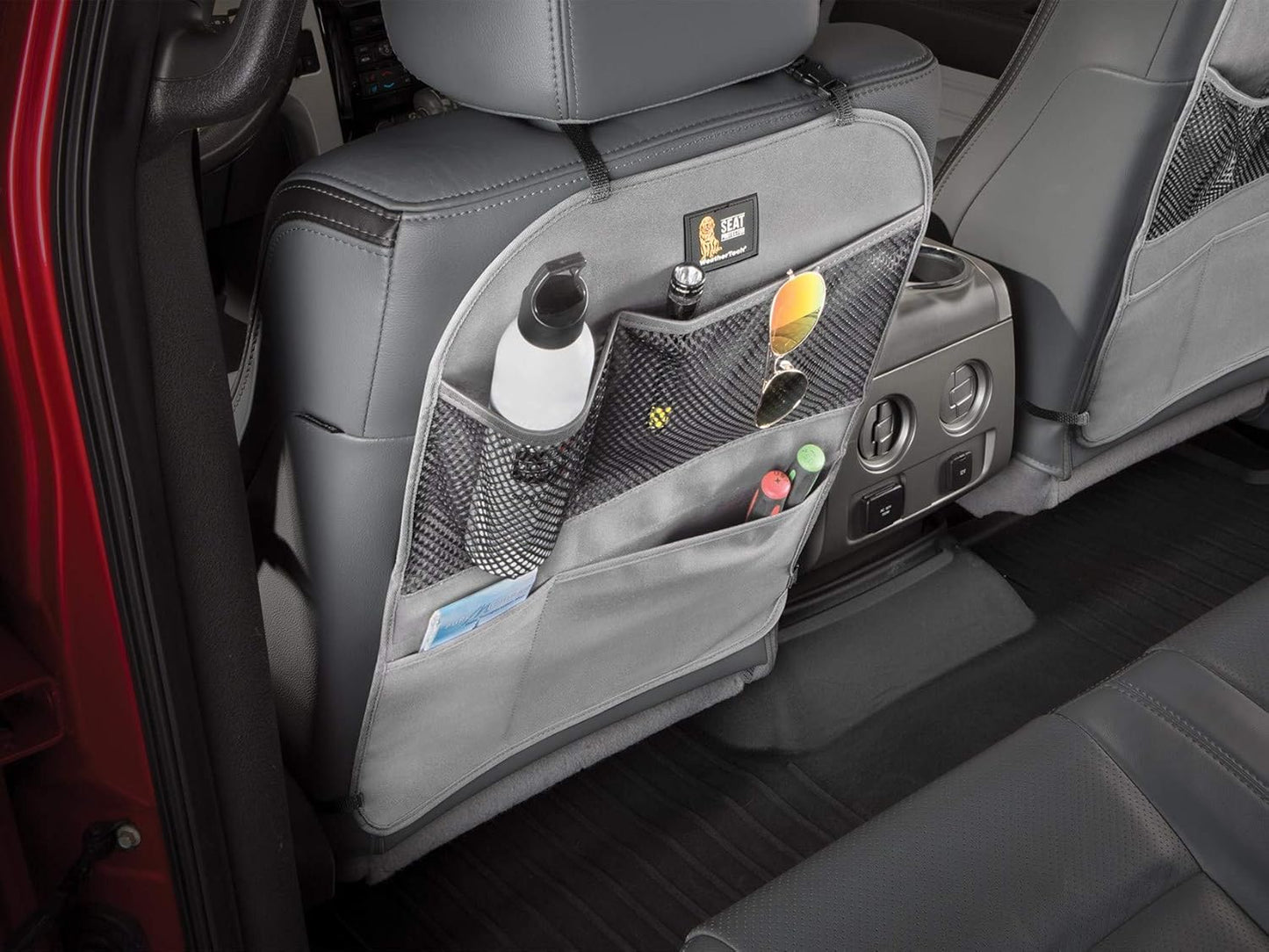 WeatherTech Seat Back Protector - Kick Mat and Organizer for The Back of Your Seat (Cocoa)