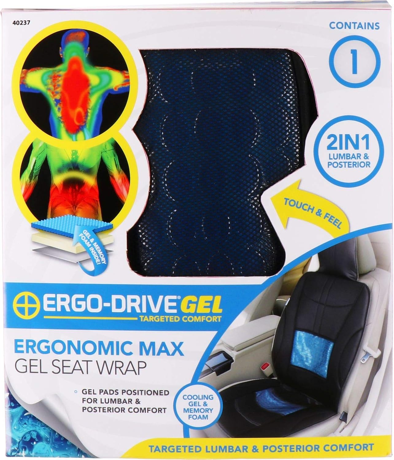 Ergo Drive Gel Full Seat Cushion