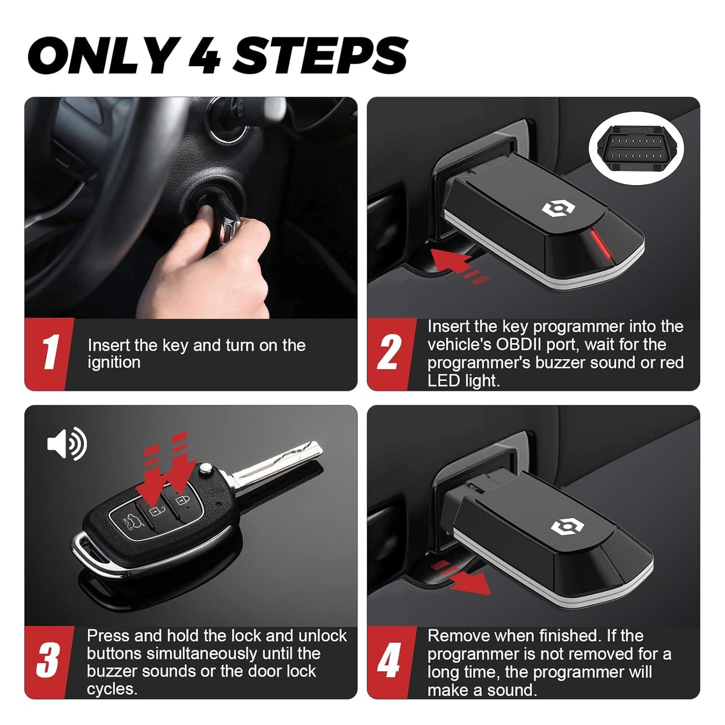 FasLink X Remote Key Fob Programmer for GM keyless Entry Programmer Remote Transponder Key ONLY Limited Car Models Supported