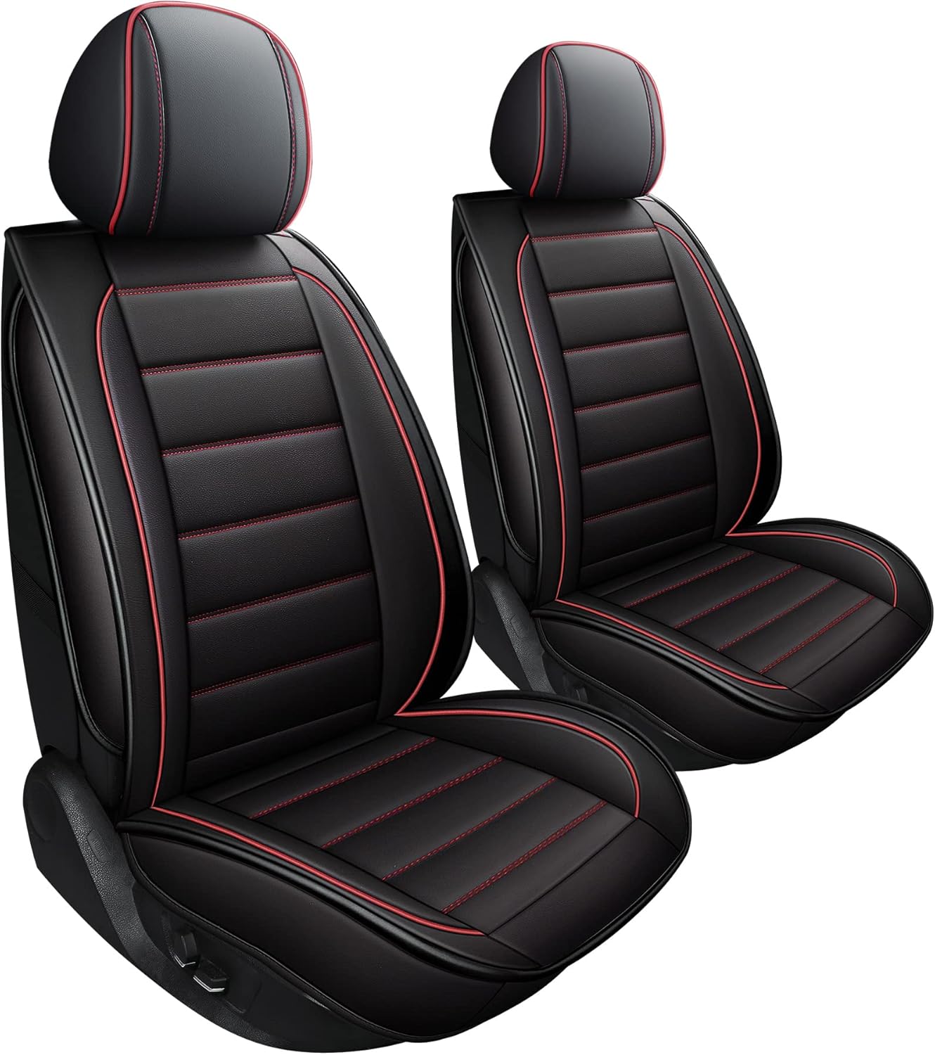 CAPITAUTO Bottom Front Leather Car Seat Cover Universal