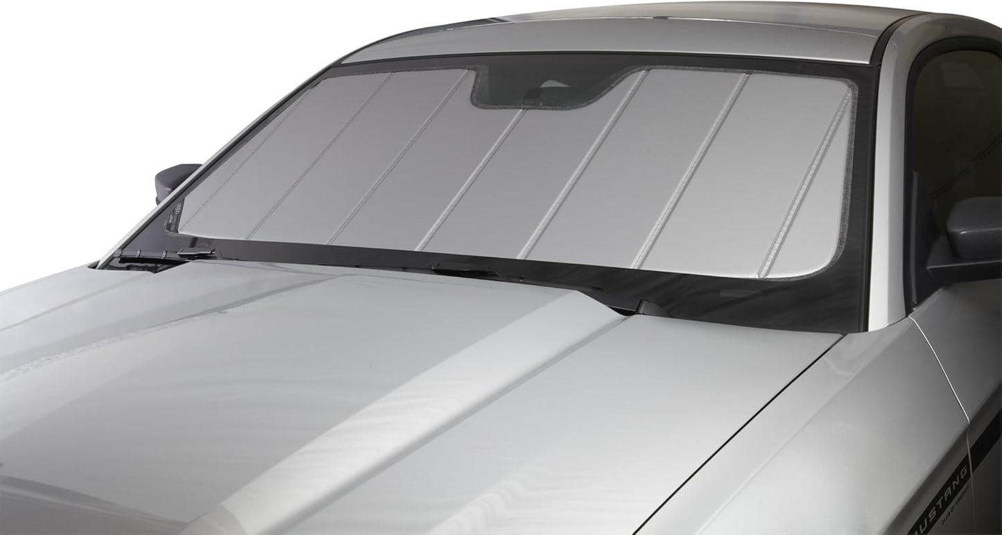 Covercraft UVS100 Custom Sunscreen | UV11666SV | Compatible with Select Hyundai Palisade Models, Silver