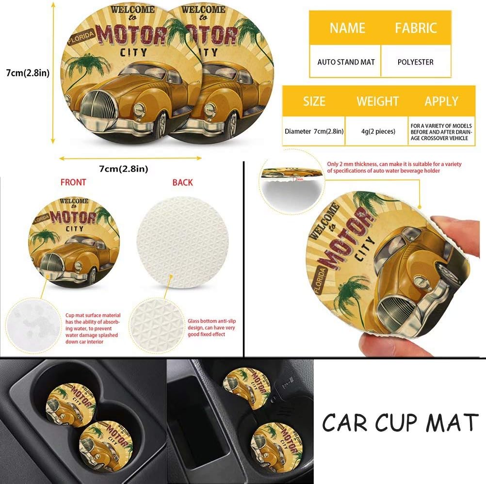 AFPANQZ Leopard Print Car Accessories Set of 12, Steering Wheel Cover, Car Seats Covers, Armrest Cover, Seat Belt Pads, Gear Shift Knob Handbrake Cushion, Car Cup Holder Coaster Decoration Brown Tan