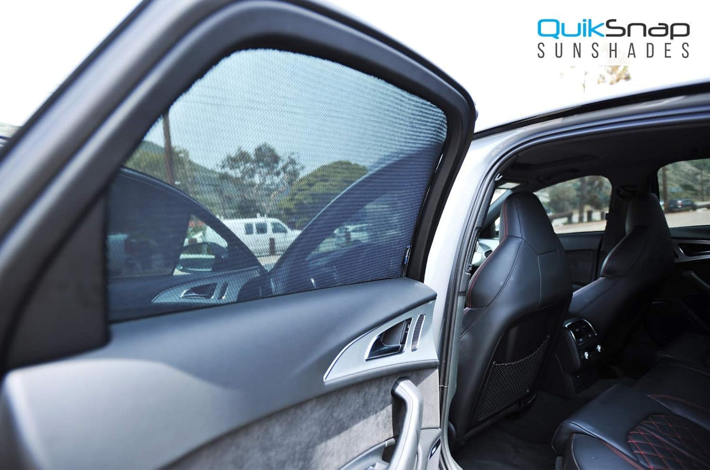 QuikSnap sunshades - Custom Side Window sunshades (Compatible with Toyota Corolla 2014-2018) (Set of 4)