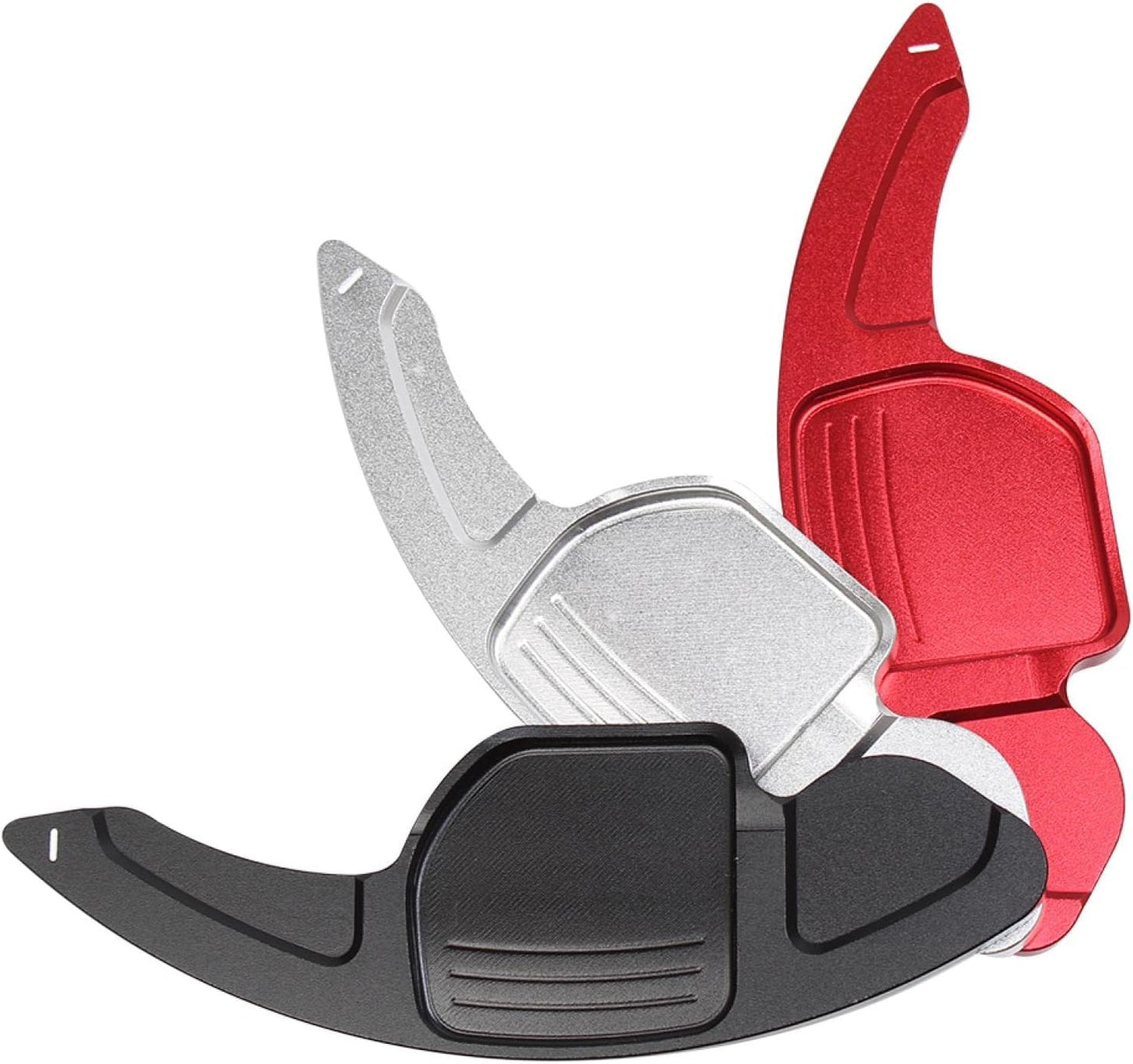 Car Paddle Shifter for Audi A3 2014-2016 A8 2011-2017 Car Steering Wheel Shift Paddle Extension Shifters Gear Stickers
