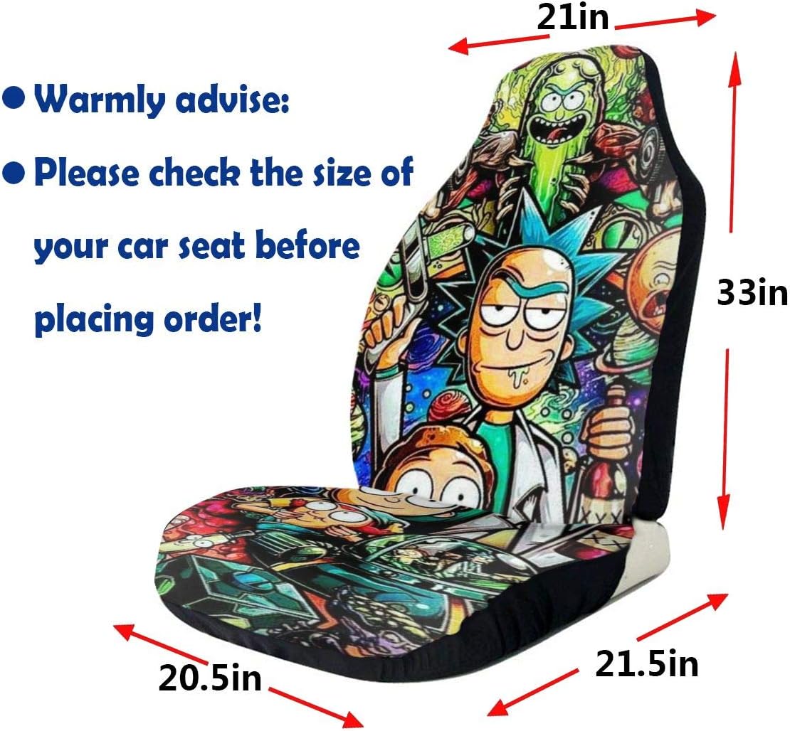 epilimnion Rick N Morty Universal Car Seat Covers