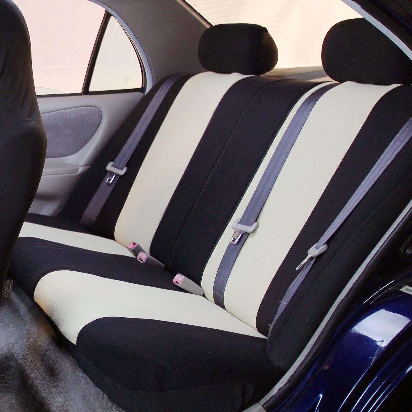 FH Group Trendy Corduroy Seat Covers Front Airbag Ready & 40/,60 50/50, 60/40 Split