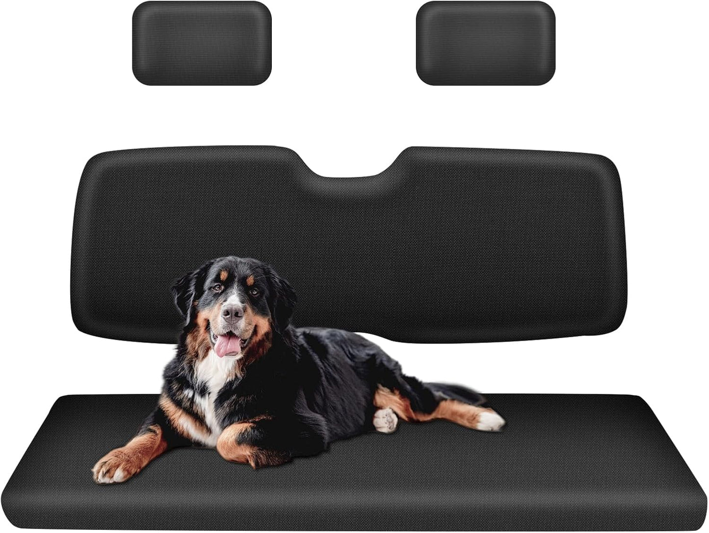 BORDAN UTV Seat Cover for 2002-2008 Polaris Ranger 500 700 800(Front Seat Only), Heavy Duty 1680D Waterproof Full Protection Outdoor Bench Seat Cover Set(4 PCS)