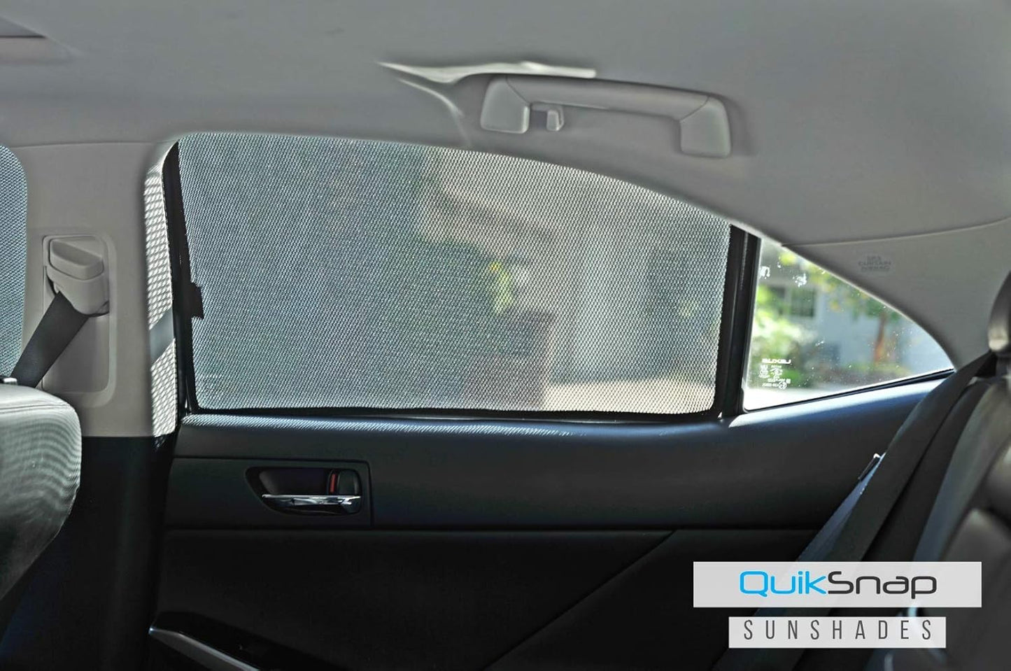QuikSnap sunshades - Custom Side Window sunshades (Compatible with Toyota Corolla 2014-2018) (Set of 4)