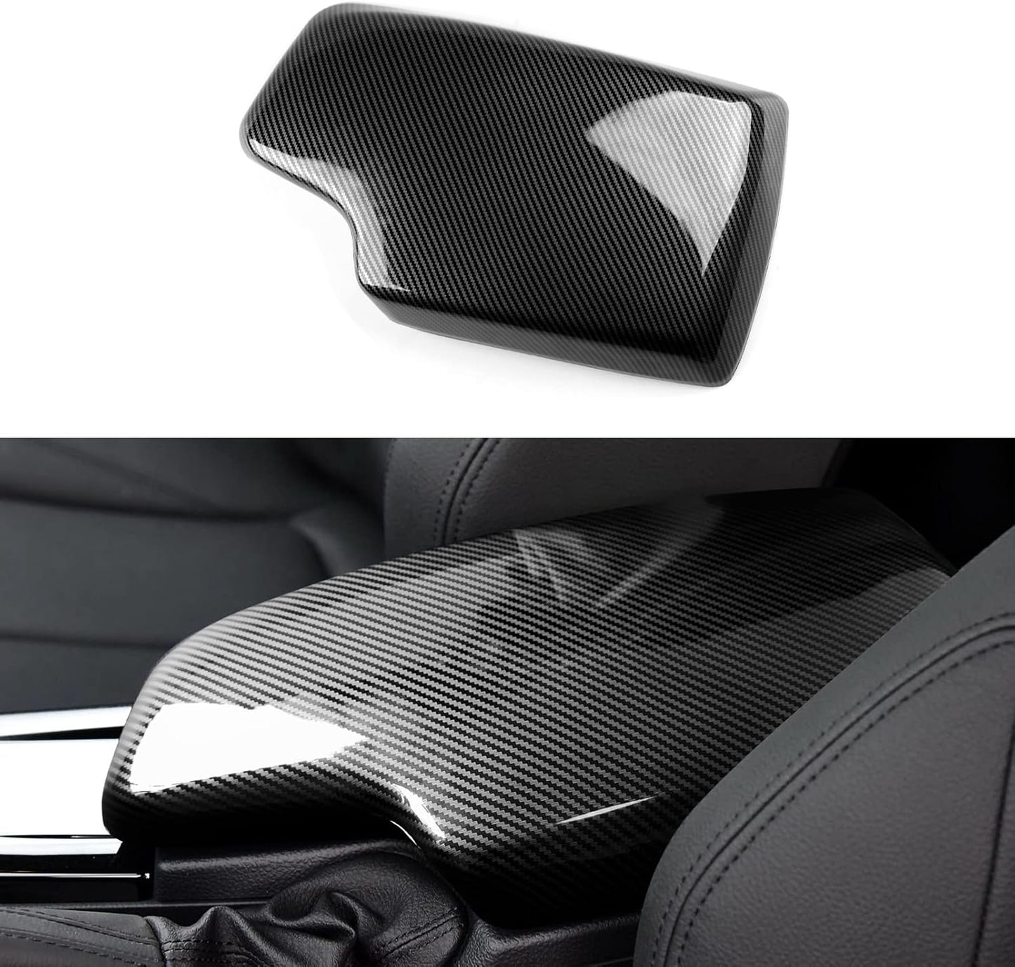 HENGYUESHANG Car Door Pull Handles Cover Carbon Style ABS Trim Decoration fits for BMW 3 4 Series F30 F31 F34 3GT F32 F33 F36 2012-2019 Interior Accessories