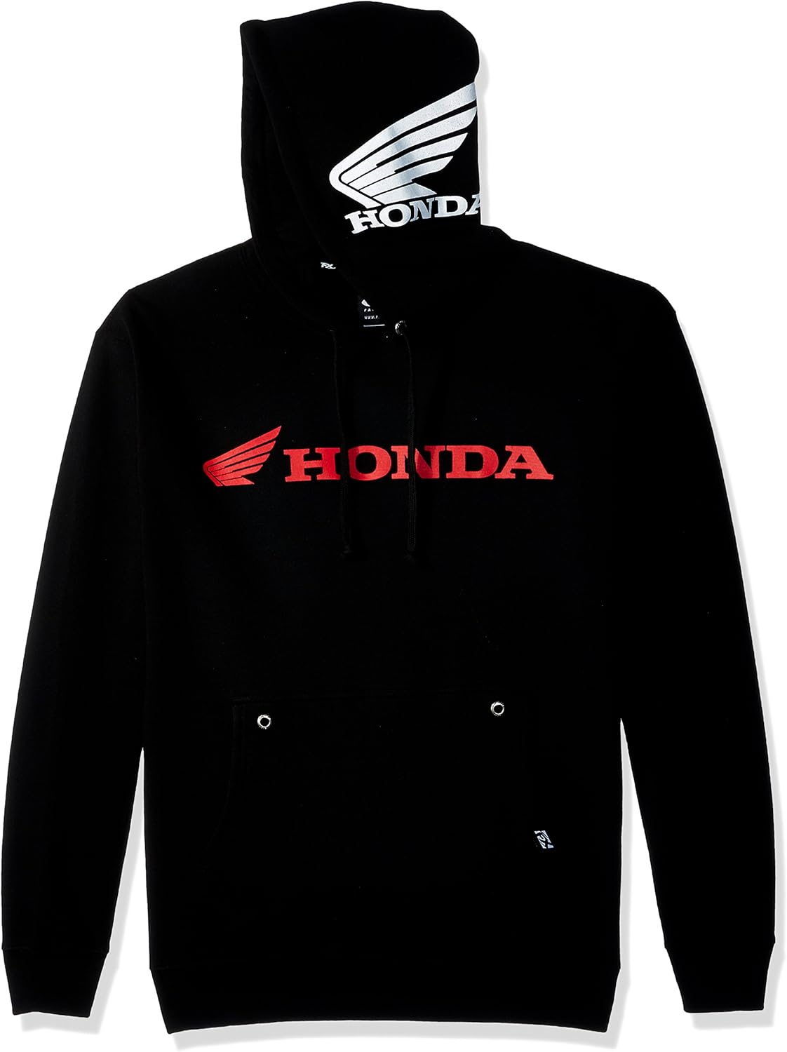 Factory Effex 15-88374 'Honda' Horizontal Hooded Pull-Over Sweatshirt (Black, X-Large)