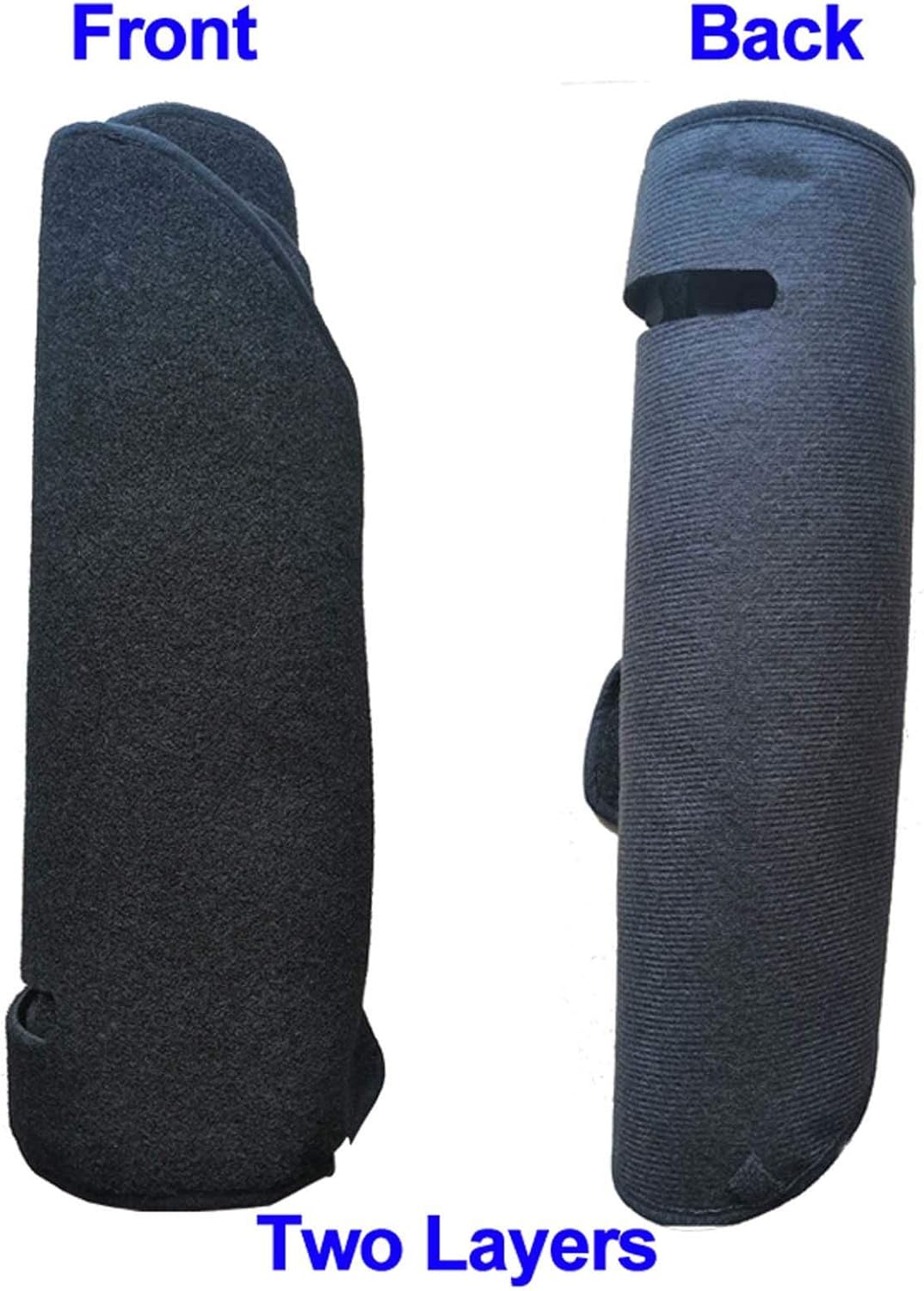 ZKSMZS 2 Layers Car Inner Dashboard Cover Dash Mat Carpet Dash Mat Sun Shade Pad，for Subaru Outback 2015 2016 2017 2018 2019