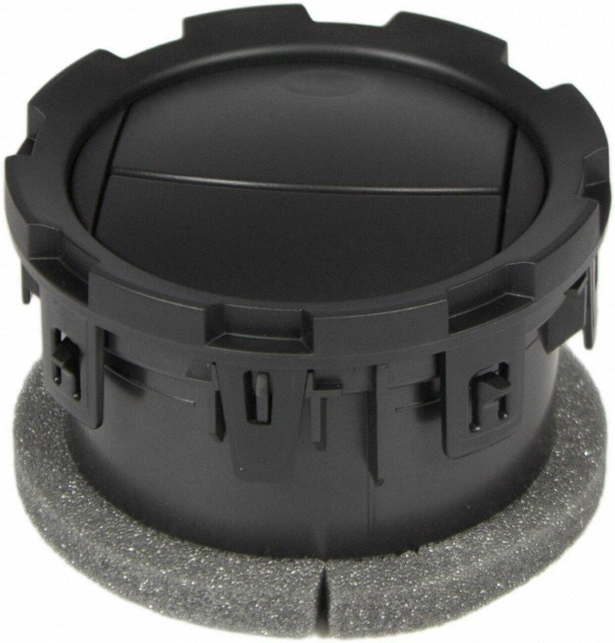 Parts Port Set of 2 Black Dash Board Air Vent/HVAC Vent Fits for 11-16 Ford F-250 F-350 F-450 F-550, Replaces OEM BC3Z-19893-AA, 75302B-2