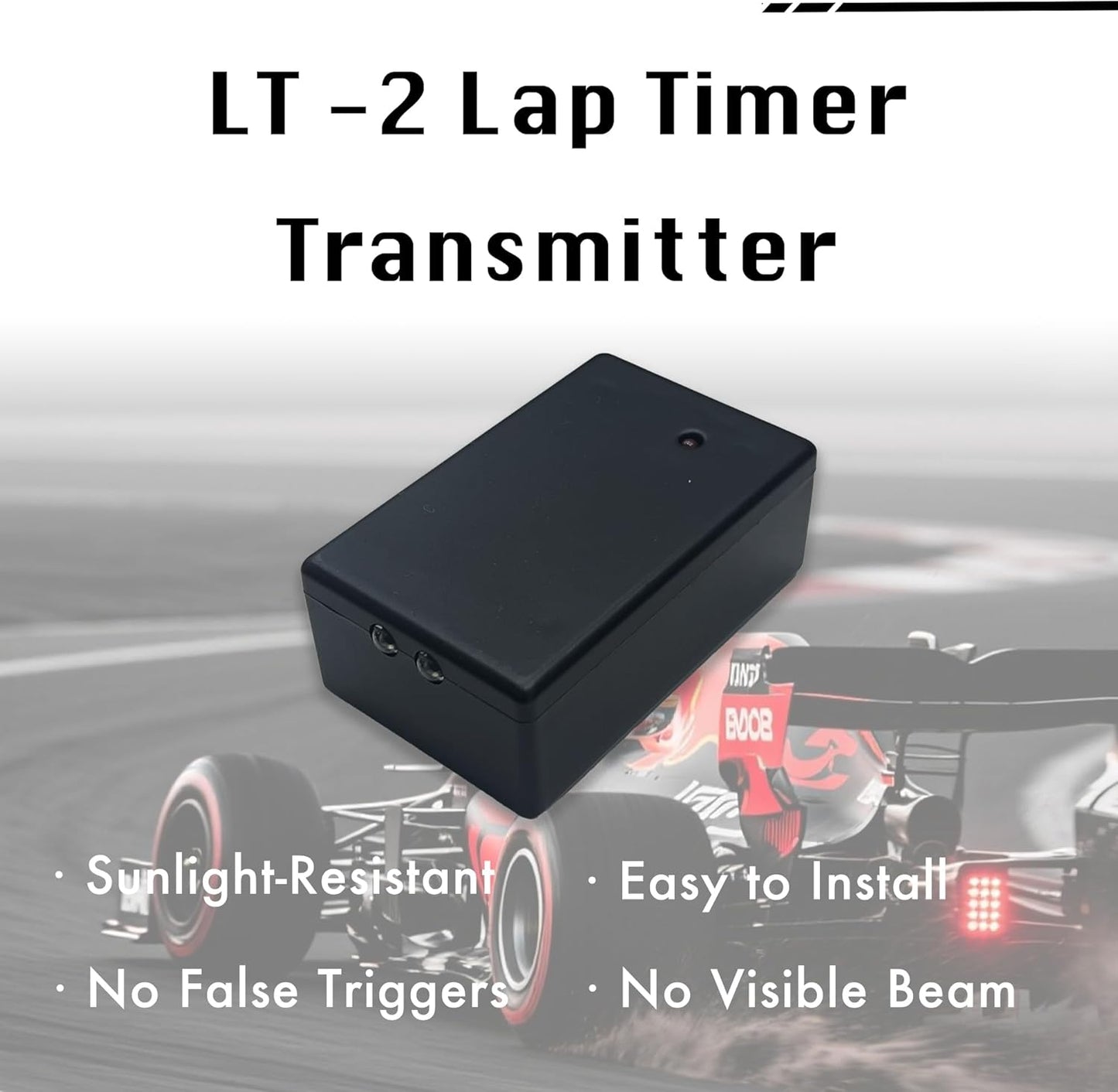 INEBIZ LT-2 Race Receiver for Racing, Track Day Timer, Infrared Lap Counter Universal for Cars, Motorcycles, Bikes