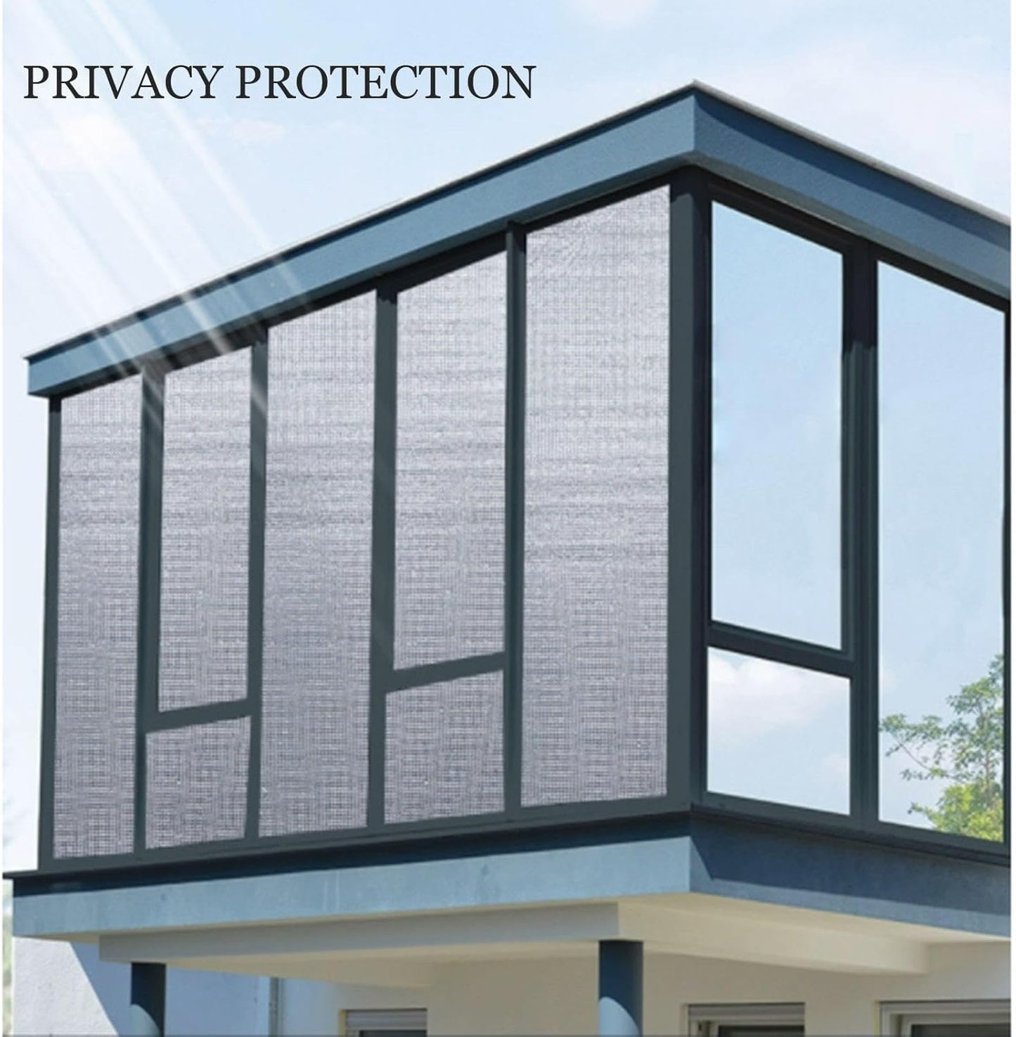 Aluminium Foil Window Film Thermal Insulation Foil, Heat Reflective Window Film, Home Sun Protection Privacy Film, Total Blackout Window Tint Film, Balcony Sun Visor,WxH-160x300cm/63 * 118in