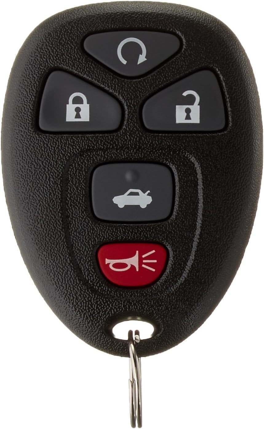 ACDelco GM Genuine Parts 22952176 5 Button Keyless Entry Remote Key Fob with Remote Start