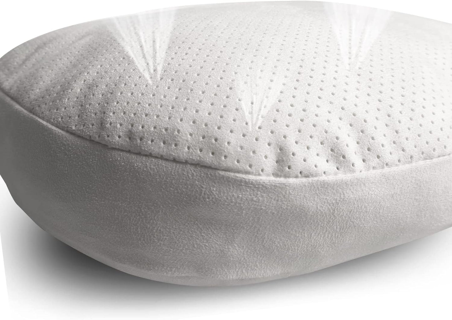 CYBERBEANS Car Neck Pillow for Tesla Model 3/Y Accessories Neck Support Cushion Tesla Seat Headrest Pillow 2 Packs 2016-2023 2024 White