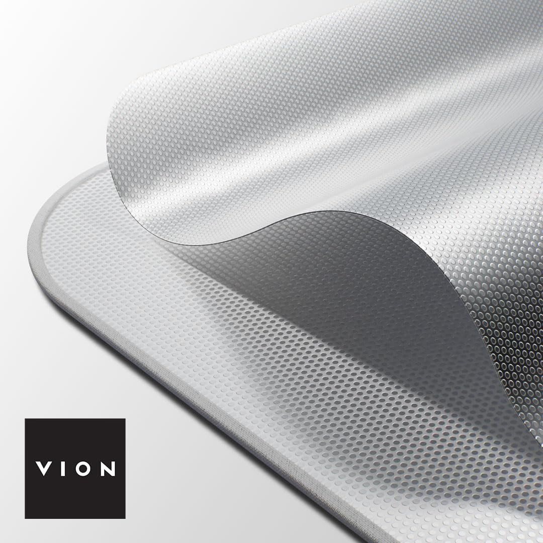 VION Tesla Model Y Roof Sunshades (Roof Sunshades and 2 Triangular Windows Sunshades) - Precision Fit, No Sagging - Fits 2024-2020 Model Y