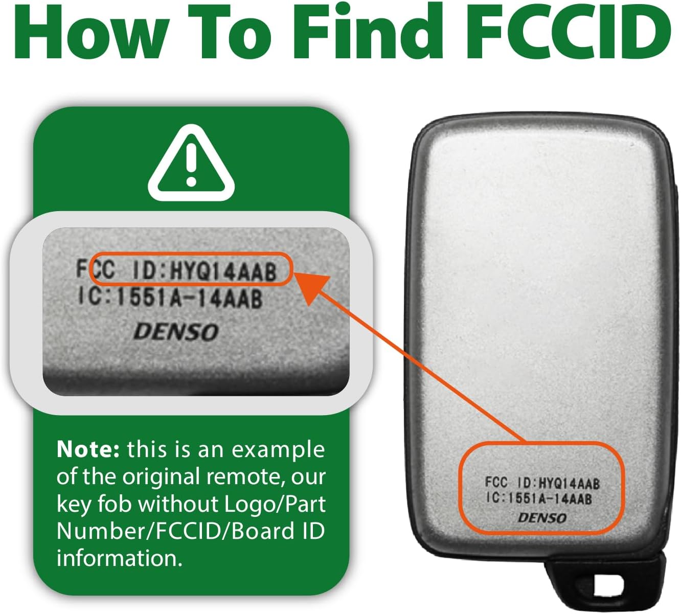 Keylessbest Replacement for 2007 2008 2009 2010 Toyota Avalon Limited Camry Hybrid GNE 0140 Board Key Fob HYQ14AAB 314.3MHz 4 Buttons