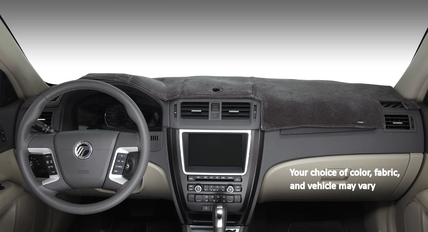 Covercraft DashMat VelourMat Dashboard Cover for Honda Fit - (Plush Velour, Black)