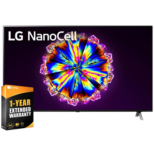 LG 75NANO90UNA 75 inch Nano 9 Series Class 4K Smart UHD NanoCell TV with AI ThinQ 2020 Bundle with 1 Year Extended Warranty(75NANO90 75 TV)