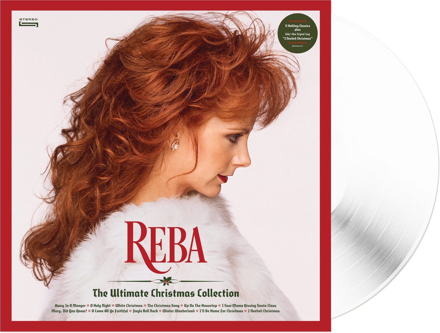 Reba McEntire - The Ultimate Christmas Collection (White LP) - Vinyl