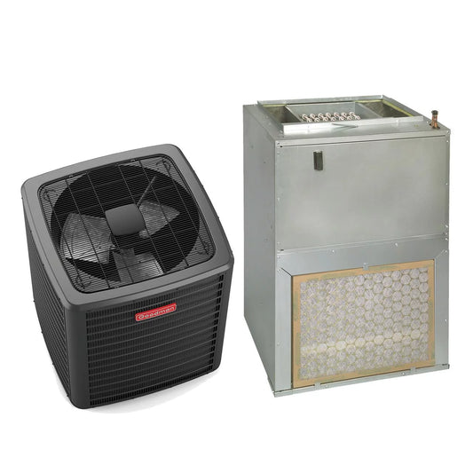 Goodman 2 Ton 14.5 SEER2 Air Conditioning System (Front Return - 8Kw Heat) - GSXN402410 - AWUF310816 - TX2N4A