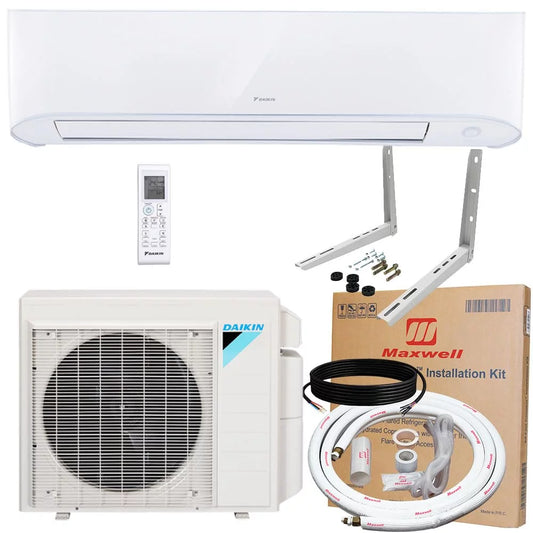 Daikin 18,000 BTU 18 SEER2 Ductless Mini-Split Heat Pump Air Conditioner 1000 sq. ft.
